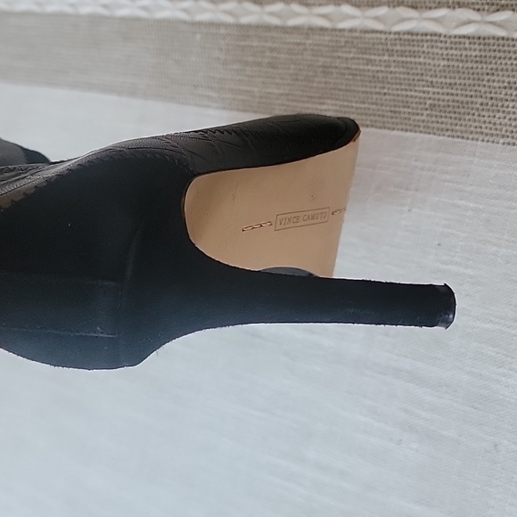 EUC Vince Camuto size 6.5 black Women's Saraalan Fashion Boot new years - Picture 4 of 11